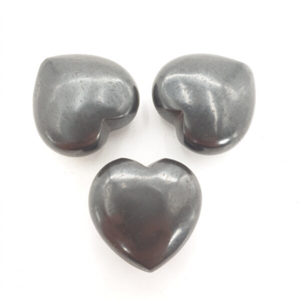 Hematite Heart Pendant met cadeauzakje