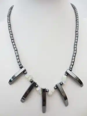 Hematite necklace