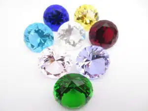 K9 3cm Diamant Set 8 Colored