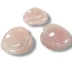 Massage and Meditation Gemstone - Rose Quartz (3 pieces)