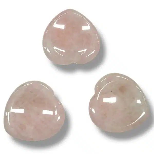 Massage and Meditation Gemstone - Rose Quartz (3 pieces)