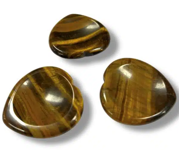 Massage and Meditation Gemstone - Tiger Eye (3 pieces)