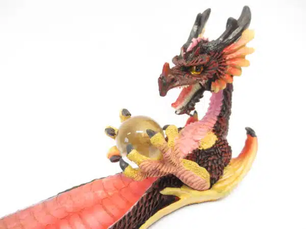 Red Dragon incense holder