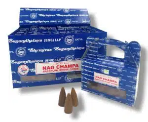 Satya Backflow Cones - Sai Baba Nag Champa (Earth)