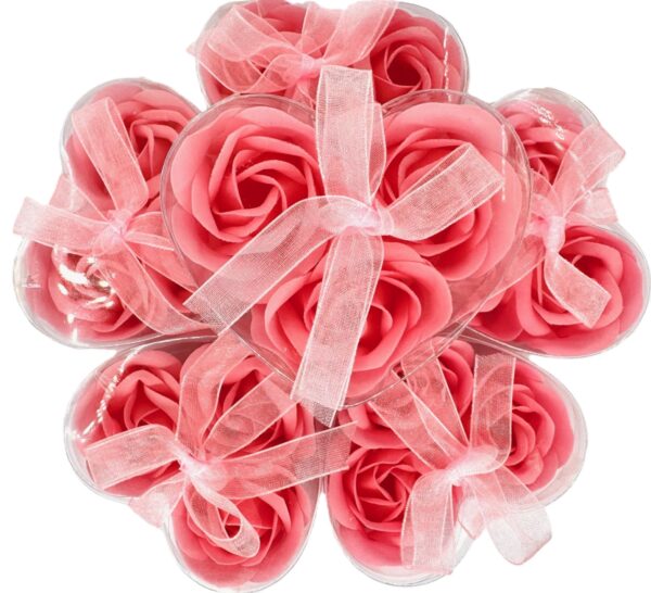 Soap Rose (Pink) 12 pieces