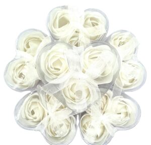 Soap Rose (White) 12 pieces