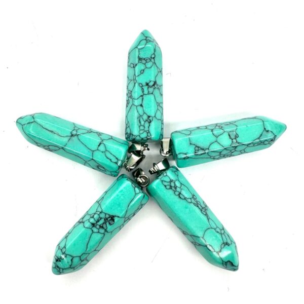 Turquoise Pendant Arrow Set (5 pieces)