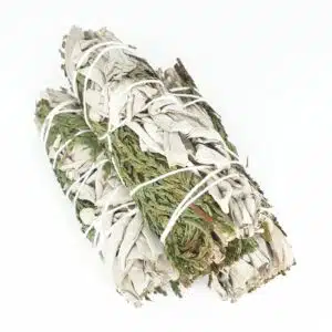 White Sage & Cedar Smudge Stick 12cm (3 x 15-20g)