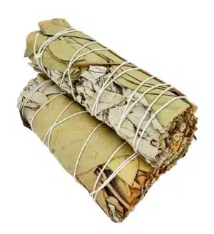 White Sage & Eucalyptus Smudge Stick 12cm (3 x 25-30g)