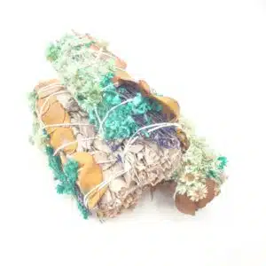 White Sage & Eucalyptus & Verbascum Smudge 12cm (3 x 30-40 grams)