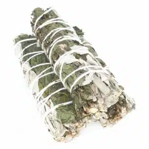 White Sage & Peppermint Smudge Stick 12cm (3 x 20-30g)