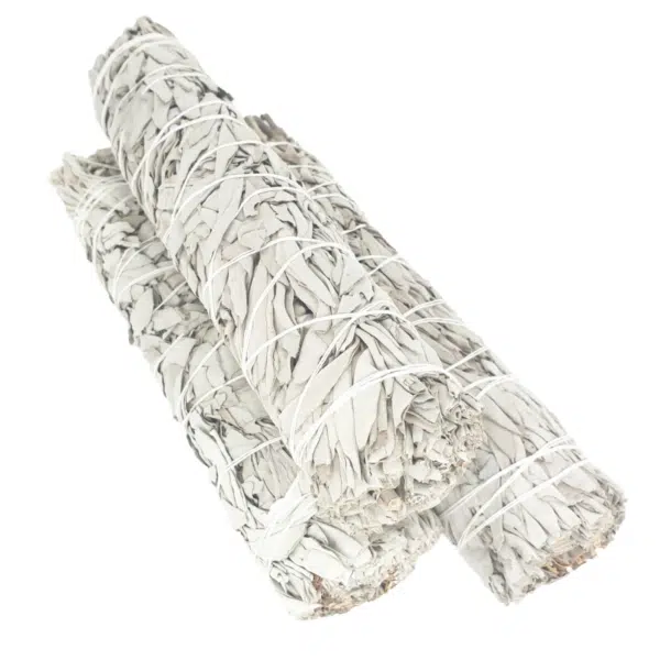 White Sage Smudge Stick 14-16cm (3 x 50-60g)