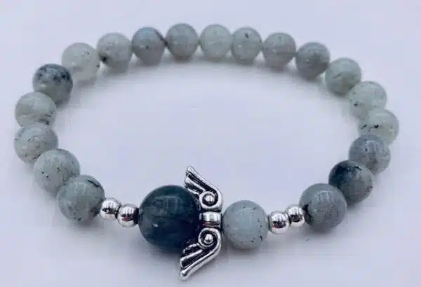 Wholesale Gemstone Bracelet - 8mm Labradorite Angels Bracelet