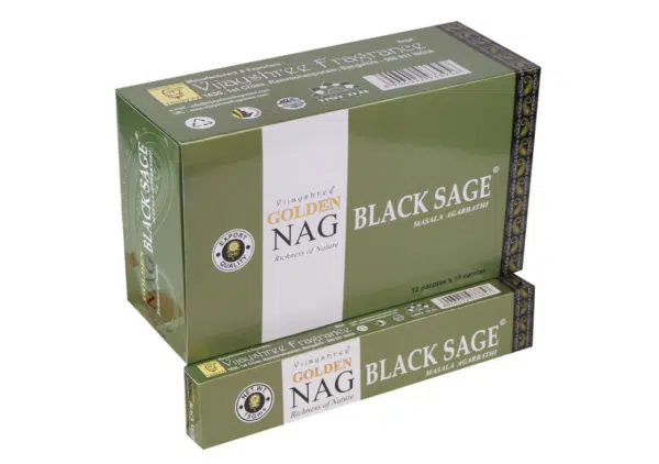 Wholesale - Golden Nag Black Sage 15 grams