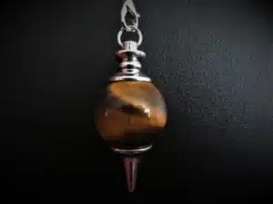 Chakra Pendulum hanger ball Tigereye