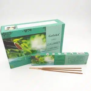 Goloka Cucumber Aromatherapy Masala Incense Sticks