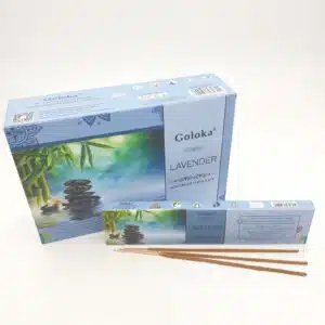 Goloka Lavender Aromatherapy Masala Incense Sticks