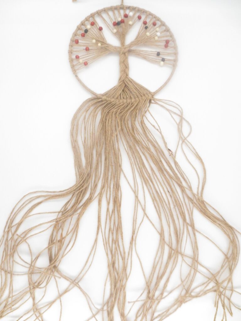 25cm Dreamcatcher Tree of Life Brown