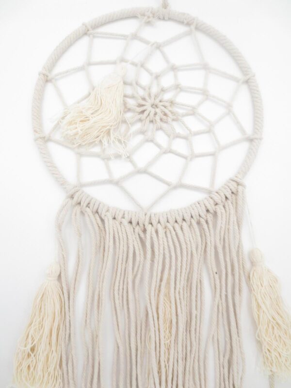 26cm Dreamcatcher Cream White