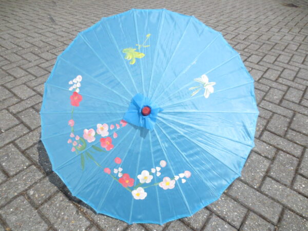 Chinese Umbrella - Blue (Large)