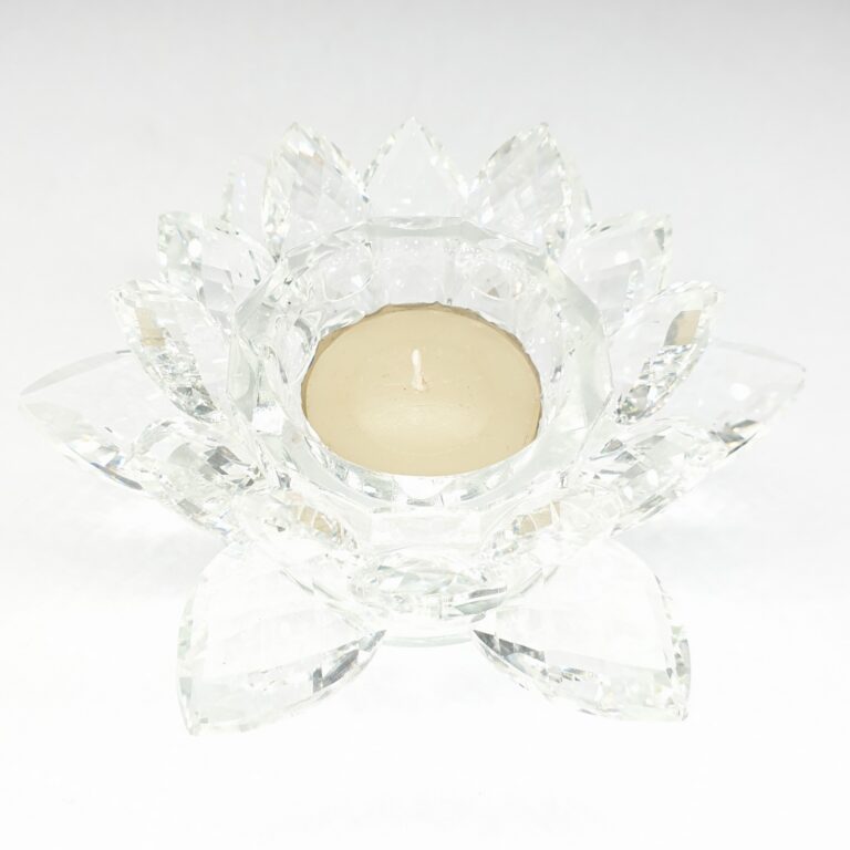 Crystal Lotus - Tea Light