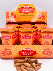 HEM Backflow Cones - Dragon Blood