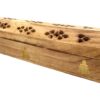 Incense box traditional wood buddha (2 pc)