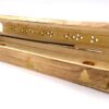 Incense box traditional wood buddha (2 pc)