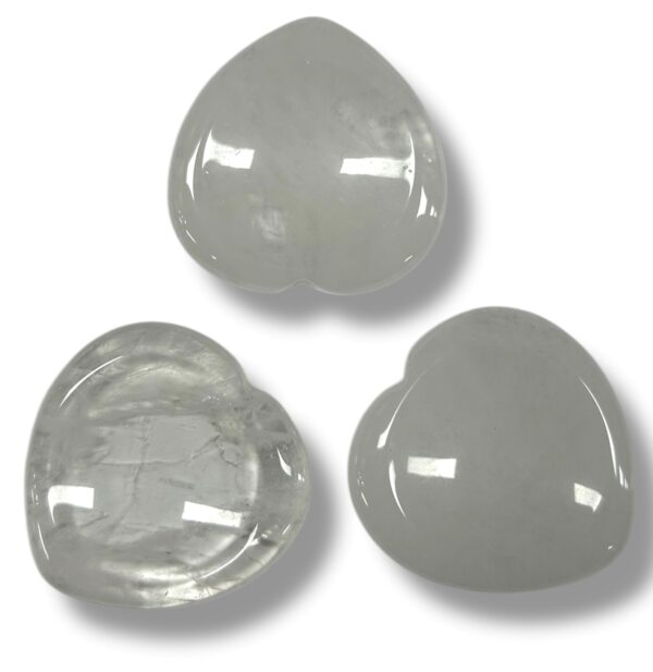 Massage and Meditation Gemstone - Rock Crystal (3 pieces)