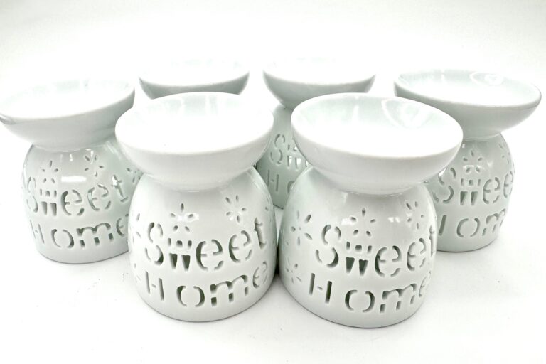 Oil Burner Set Sweet Home White (6pcs)