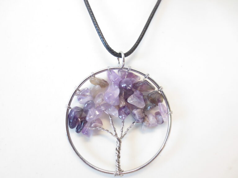 Tree of Life Necklace - Amethyst