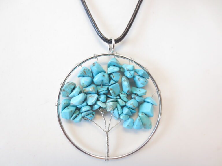 Tree of Life Necklace - Turquoise