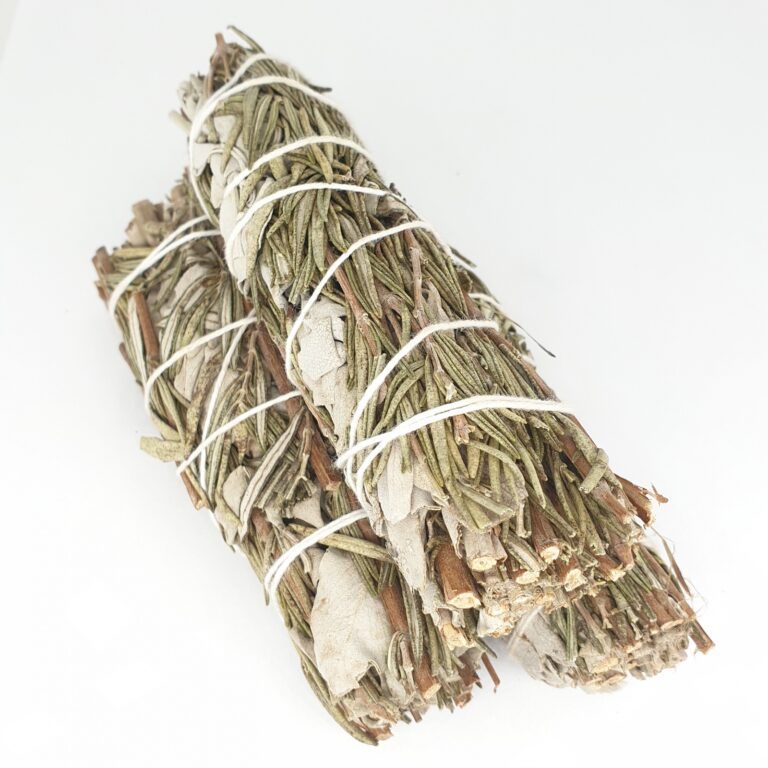 White Sage & Rosemary Smudge Stick 12cm (3 x 30-35g)