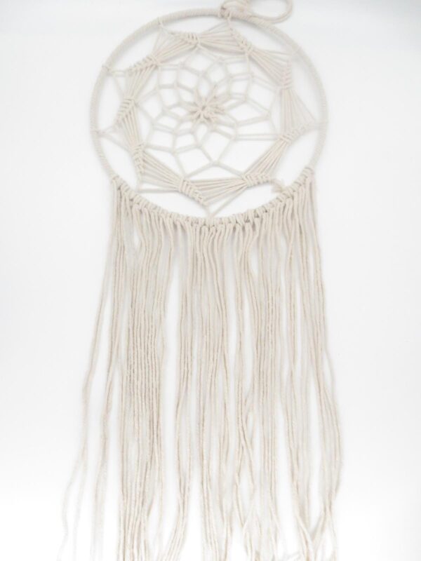 30cm Round Dreamcatcher Cream