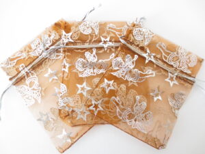 Angel organza gift bag - 7.5cm x 10cm