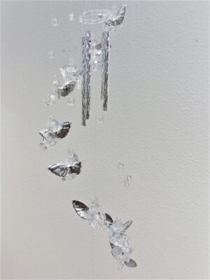 Angel windchime - Silver