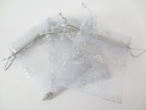 Batterfly Silver - 7.5cm x 10cm