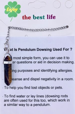 Gemstone Pendulum - Tigereye