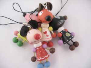 Lucky Mouse Pendants