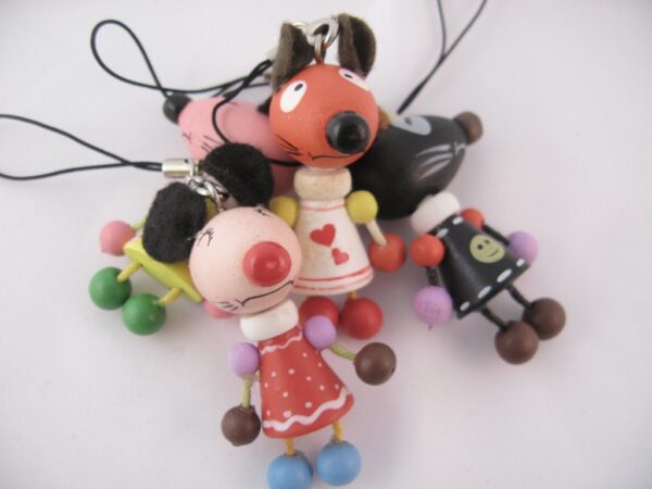 Lucky Mouse Pendants