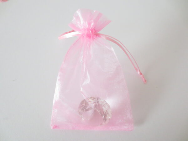 Organza Gift Bag 10 x 15 cm - Pink (100pcs)