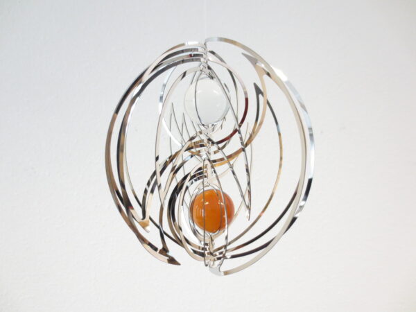 Mini Cosmo Yin Yang Amber (2pcs)
