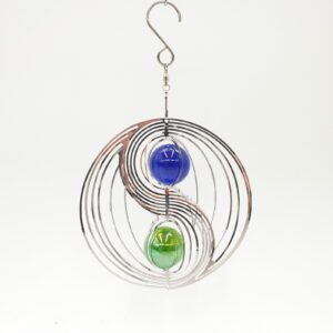Mini Cosmo Yin Yang Blue (2pcs)