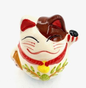 Lucky Cat Coin Bank – Japanese Maneki Neko Money Box