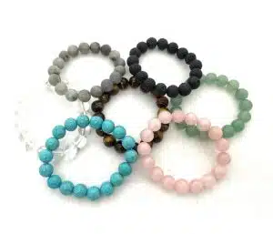 12mm Gemstone Bracelets without Box