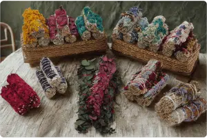 Flower Smudge Sticks