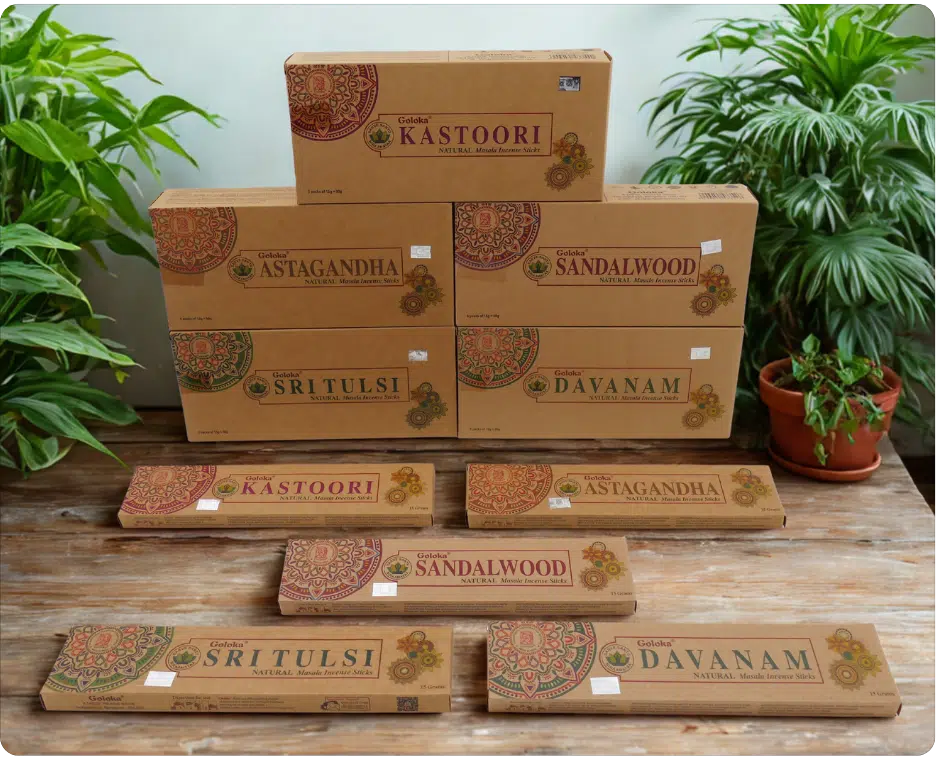 Goloka natural incense sticks wholesale