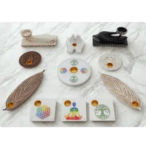 Polystone Incense Holders