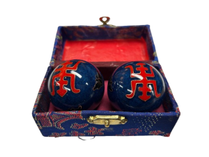 Blue Meridian Balls with Long Life - 3.5 cm