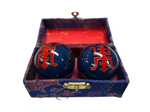Blue Meridian Balls with Long Life - 3.5 cm